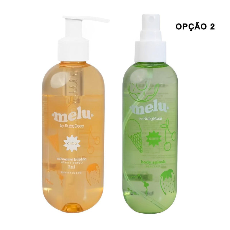 Kit Sabonete Corporal e Body Splash Melu