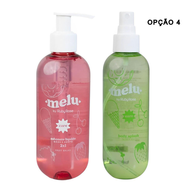 Kit Sabonete Corporal e Body Splash Melu